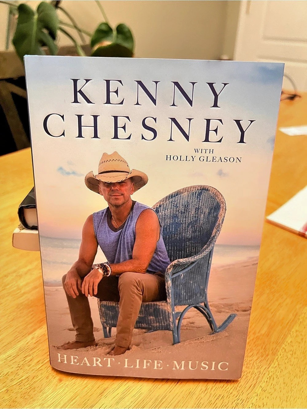 Kenny Chesney Heart•Life•Music Photography Book Blue & Brown